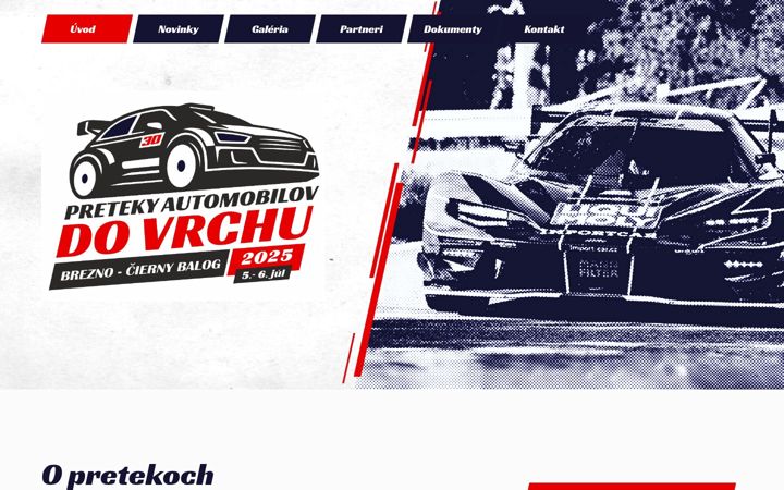 Screenshot von pretekydovrchu.sk