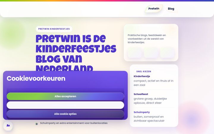 Ekrānuzņēmums no pretwin.nl