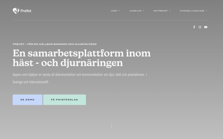 Screenshot stránky prevet.se