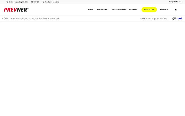 Snimka zaslona za prevner.nl