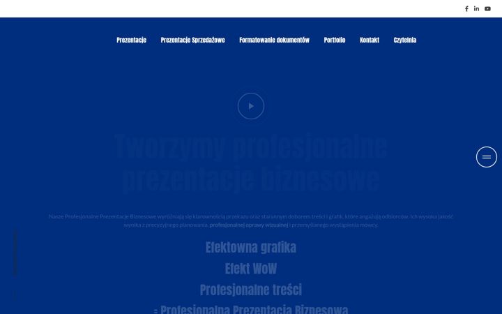Skærmbillede af prezentika.com.pl