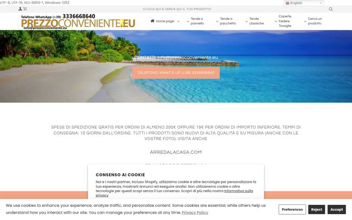 Screenshot of prezzoconveniente2.eu