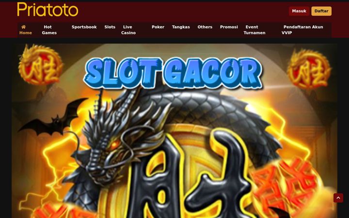 Screenshot of priatoto.net