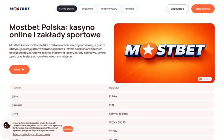 Screenshot of prideofpoland.com