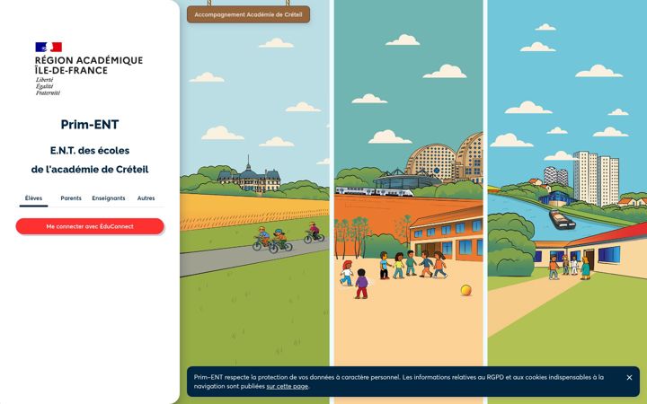 Screenshot of prim-ent.fr