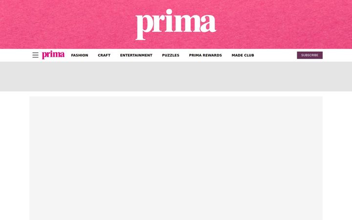 Captura de ecrã de prima.co.uk