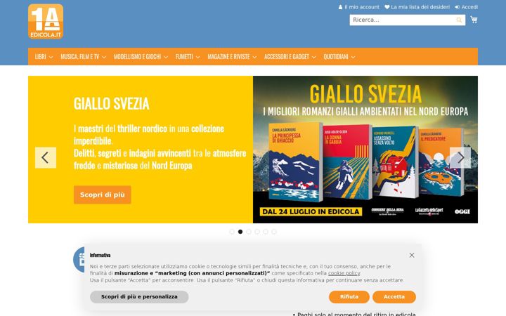 Screenshot of primaedicola.it