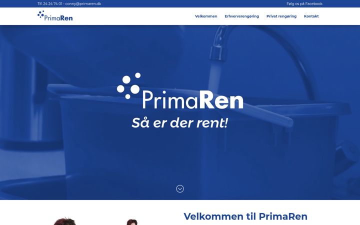 Skærmbillede af primaren.dk