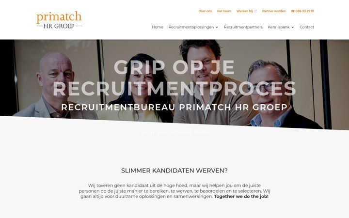 Screenshot of primatch.nl