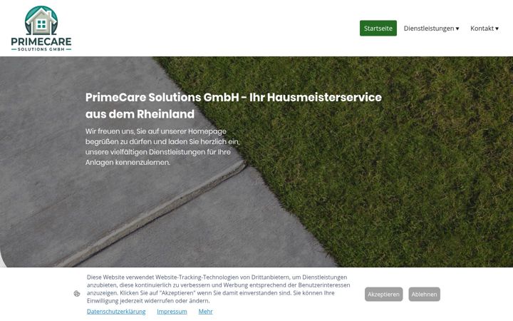 Screenshot of primecaresolutions.de