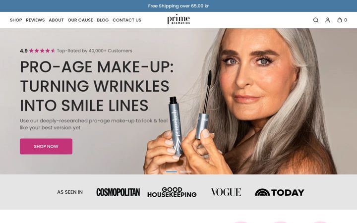 Screenshot of primeprometics.com