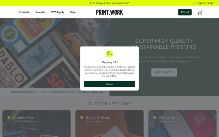Screenshot of print.work