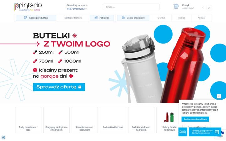 Screenshot of printerio.pl
