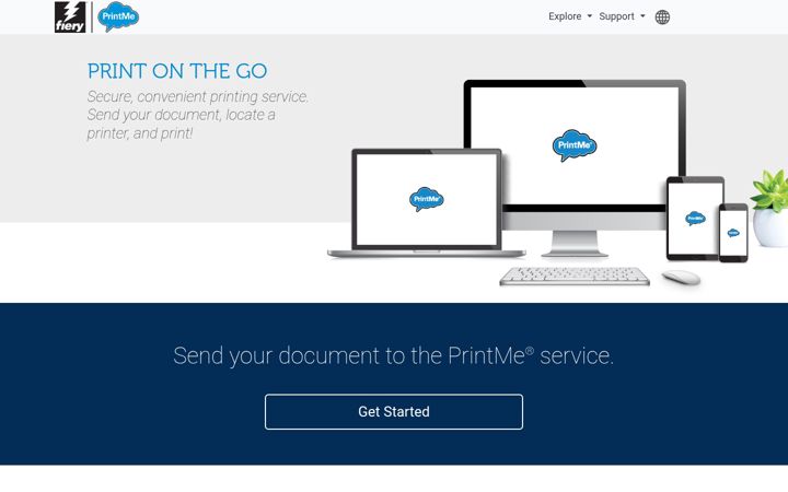 Screenshot of printme.com