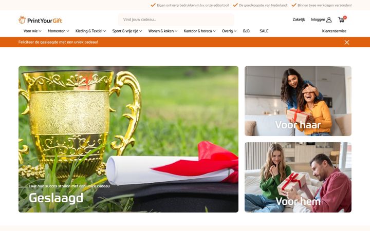 Ekrānuzņēmums no printyourgift.nl