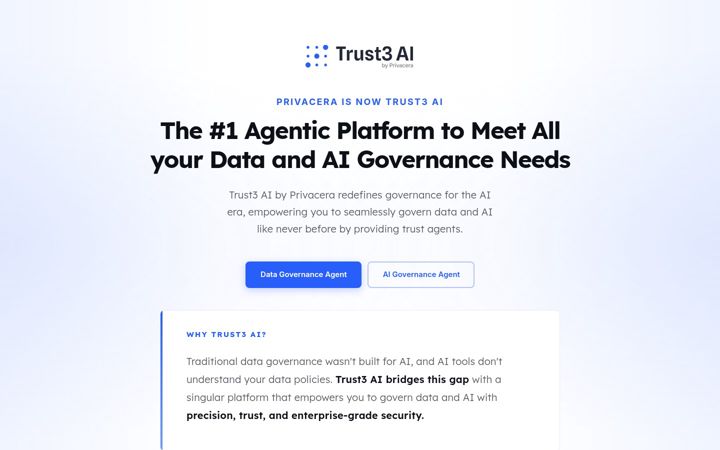 Screenshot von privacera.com