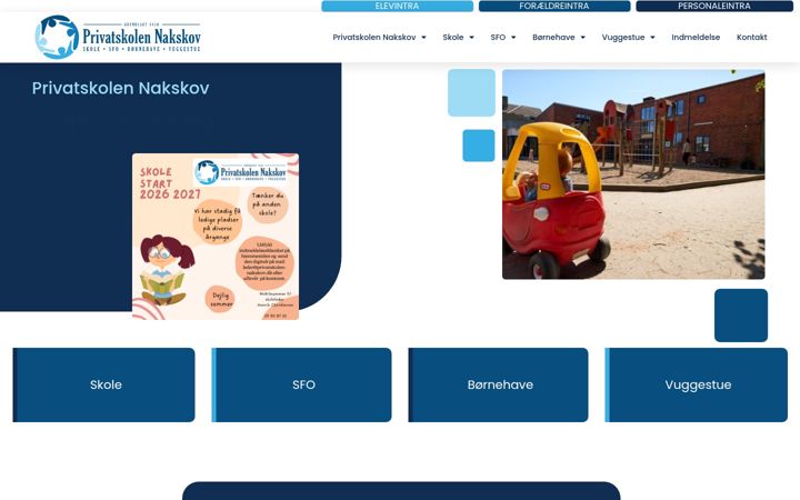 Ekrānuzņēmums no privatskolen-nakskov.dk