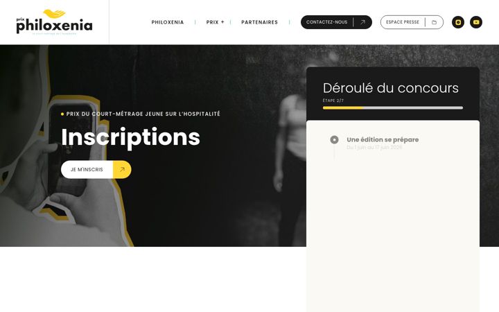 Screenshot of prixphiloxenia.tv