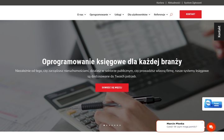 Captura de pantalla de probit.com.pl