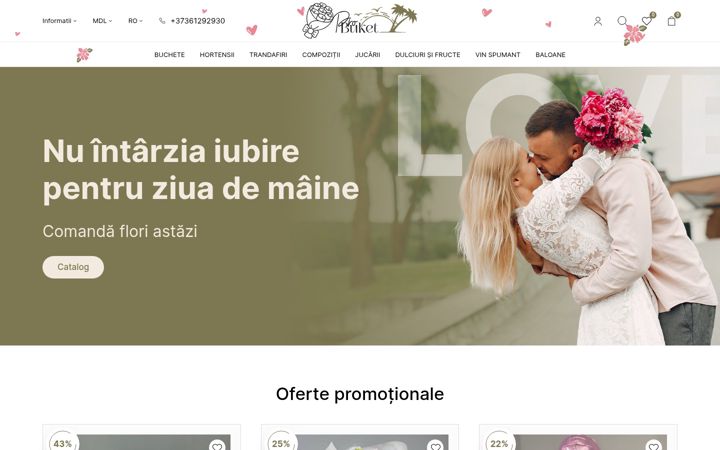 Screenshot of probuket.md