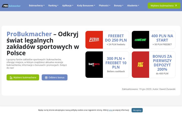 Screenshot of probukmacher.pl