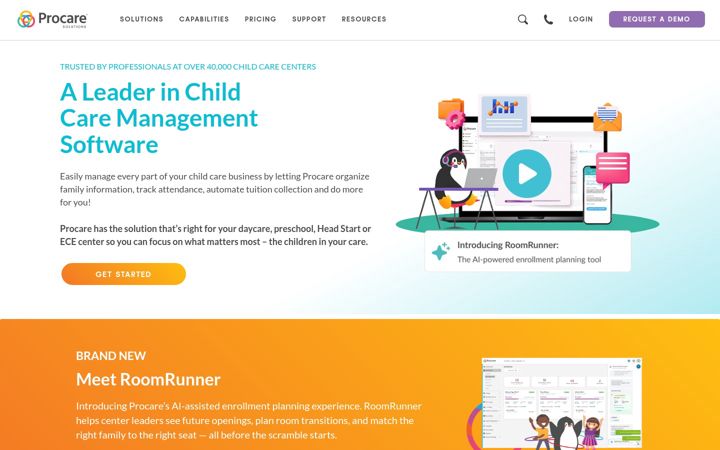 Screenshot ta' procareconnect.com