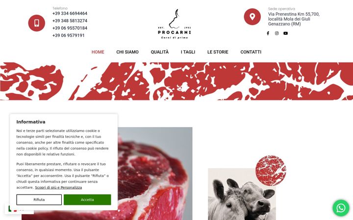 Skjámynd af procarni.com