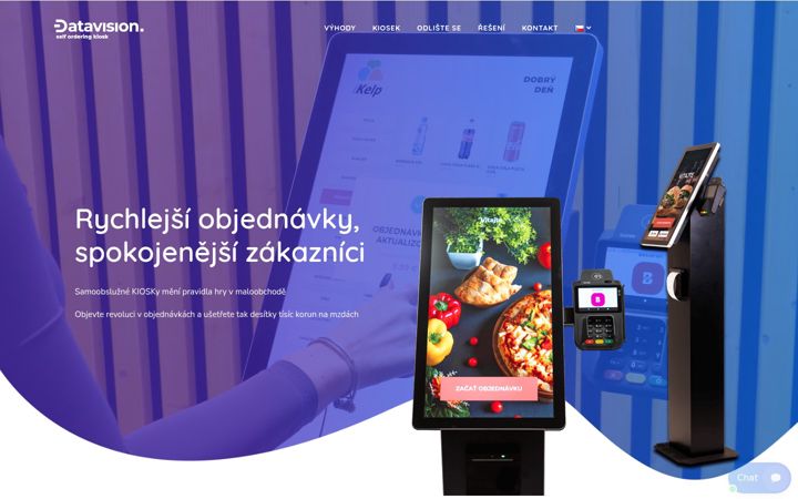 Screenshot ta' prodejnikiosek.cz