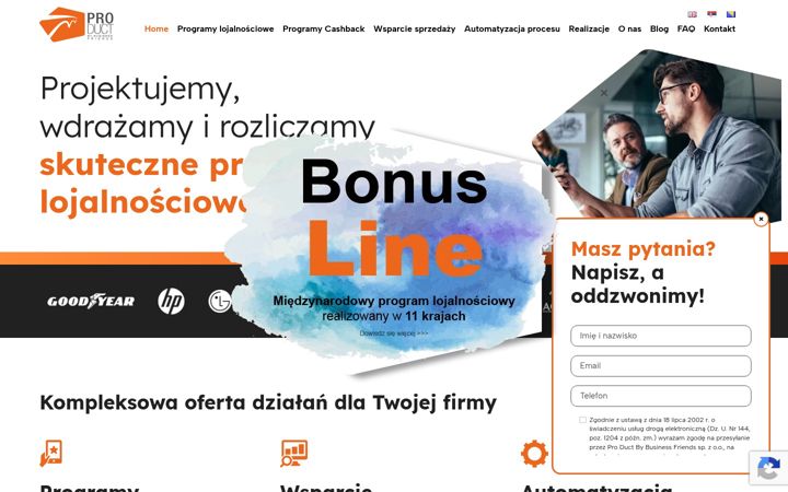 Screenshot of product.pl
