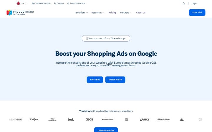 Screenshot of producthero.com