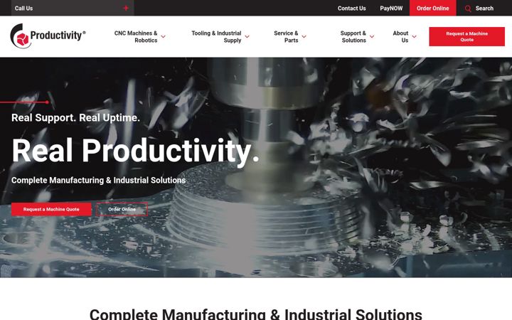 Screenshot of productivity.com