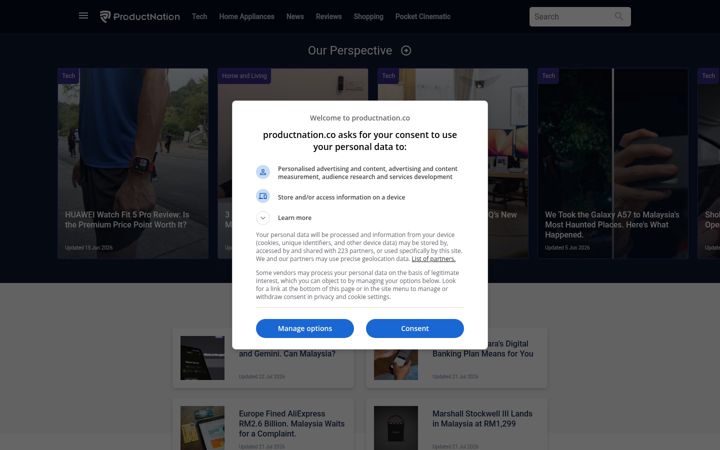 Screenshot of productnation.co
