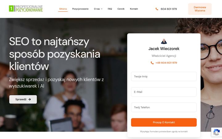 Screenshot of profesjonalne-pozycjonowanie.pl