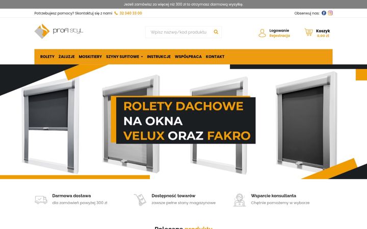 Screenshot von profi-styl.pl