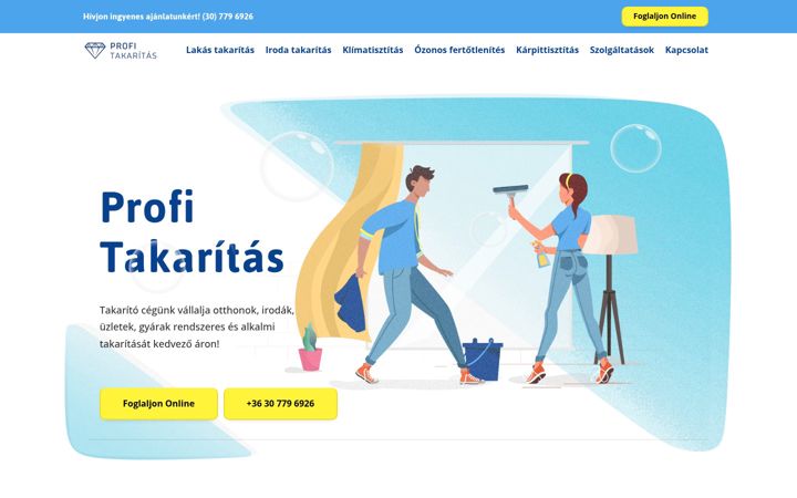 Screenshot of profitakaritas.hu