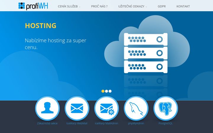 Screenshot of profiwh.cz