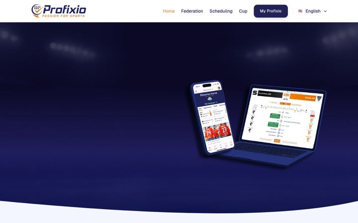 Screenshot of profixio.com