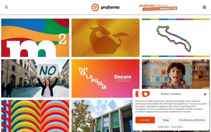 Screenshot του proformaweb.it