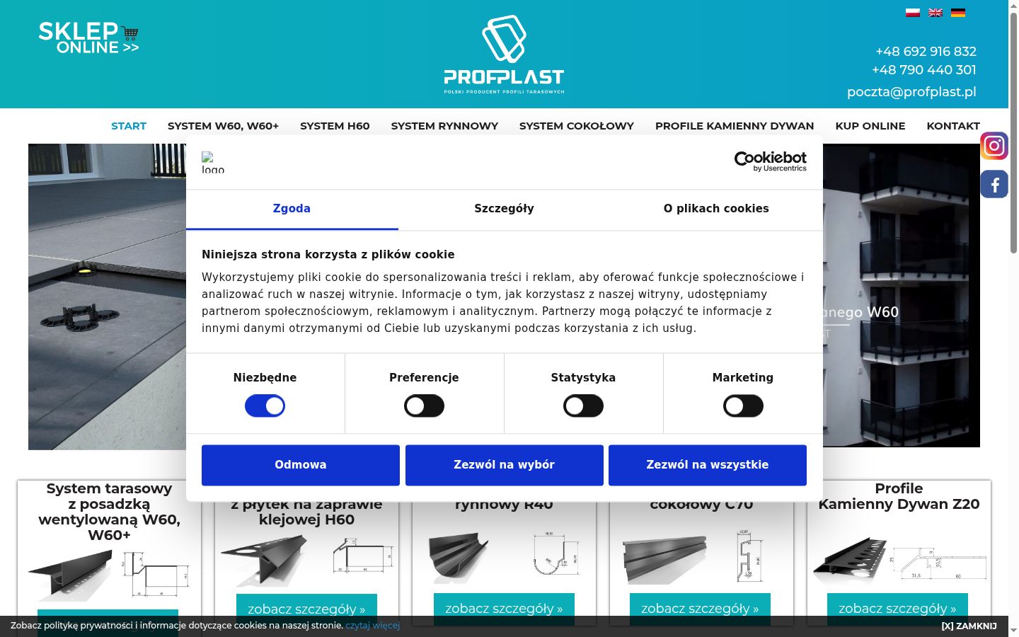 Screenshot tal-banner tal-kunsens muri qabel kwalunkwe interazzjoni