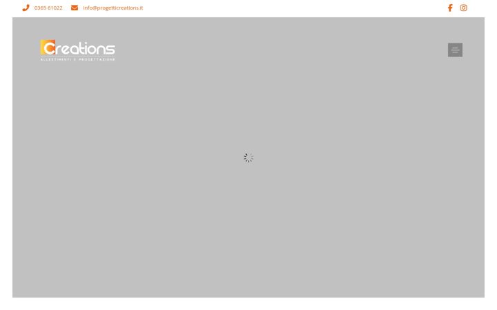 Screenshot ta' progetticreations.it