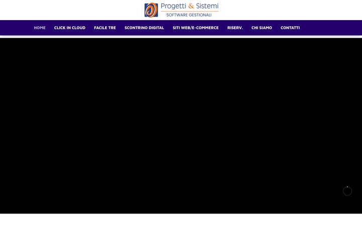 Skjámynd af progettiesistemi.com