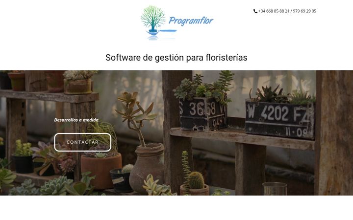 Screenshot of programflor.com