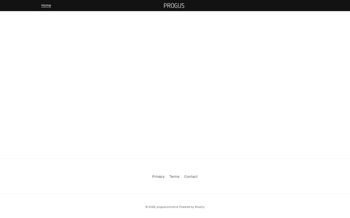 Screenshot of proguscommerce.com