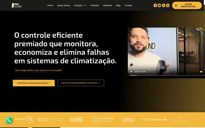 Screenshot of prohound.com.br
