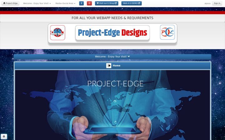 Screenshot of project-edge.com
