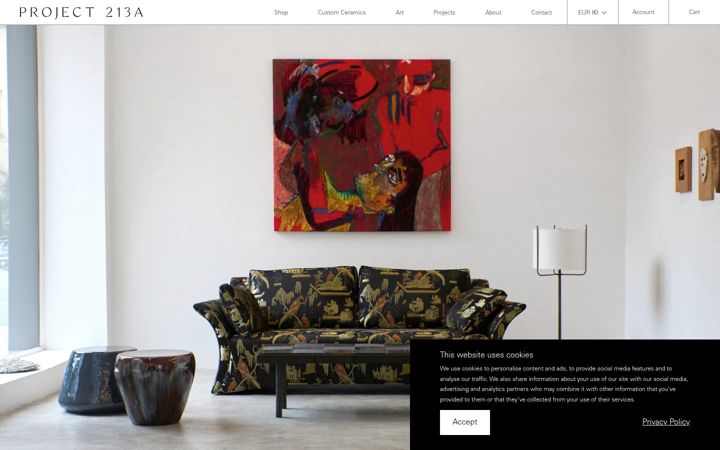 Screenshot of project213a.com