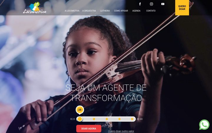 Screenshot of projetolocomotiva.org