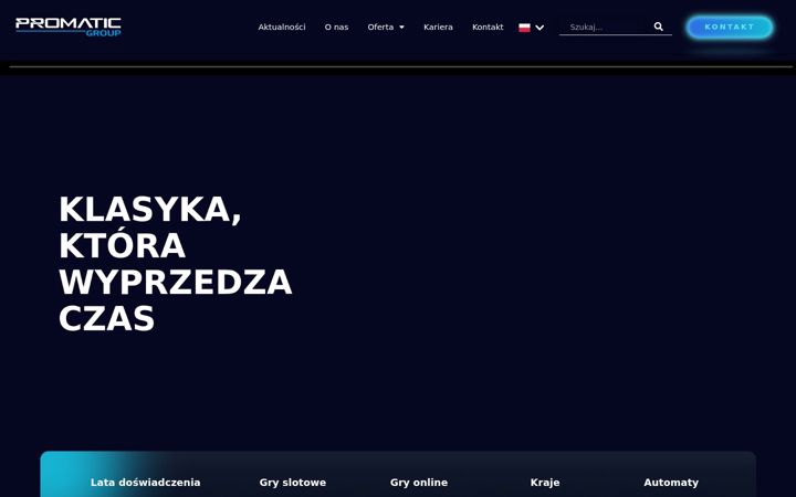Captură de ecran a promatic.pl