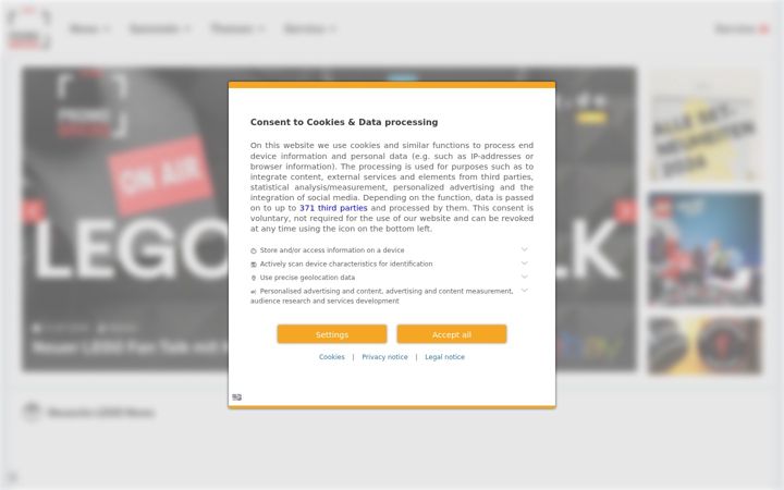 Screenshot of promobricks.de