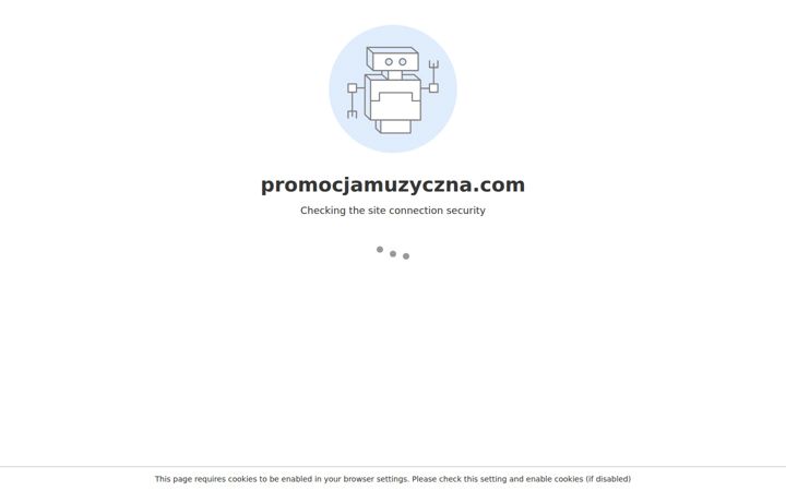 Screenshot of promocjamuzyczna.com
